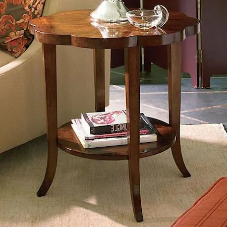 Transitional Lamp Table